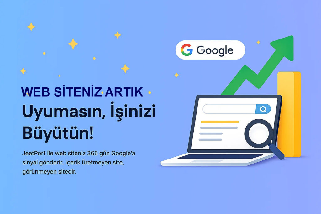 JeetPort Web Takip Sistemi ile Web Siteniz Uyumasın